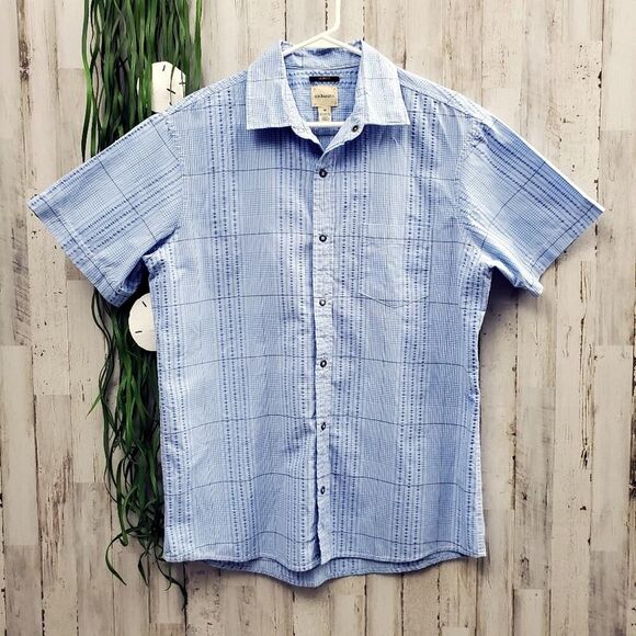 G.H. Bass and Co Button Down Shirt Blue Size Medium - Picture 1 of 7